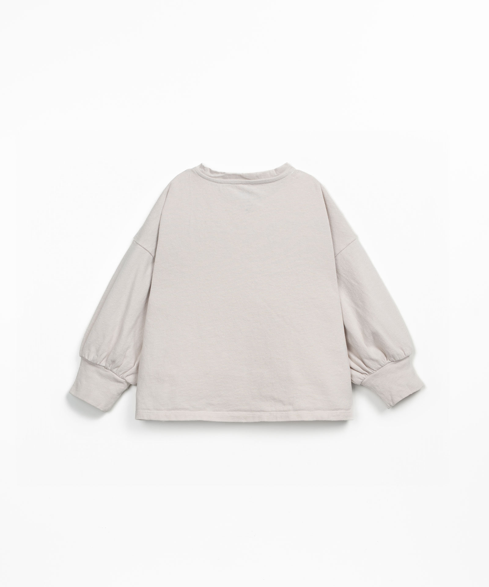 Jersey t-shirt in organic and recycled cotton