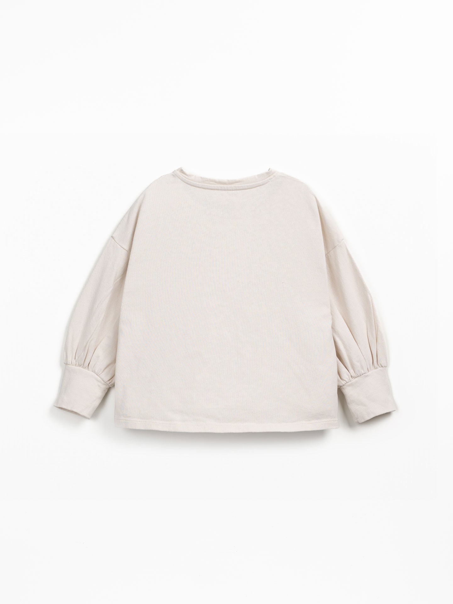 T-shirt in maglina di cotone biologico e cotone riciclato