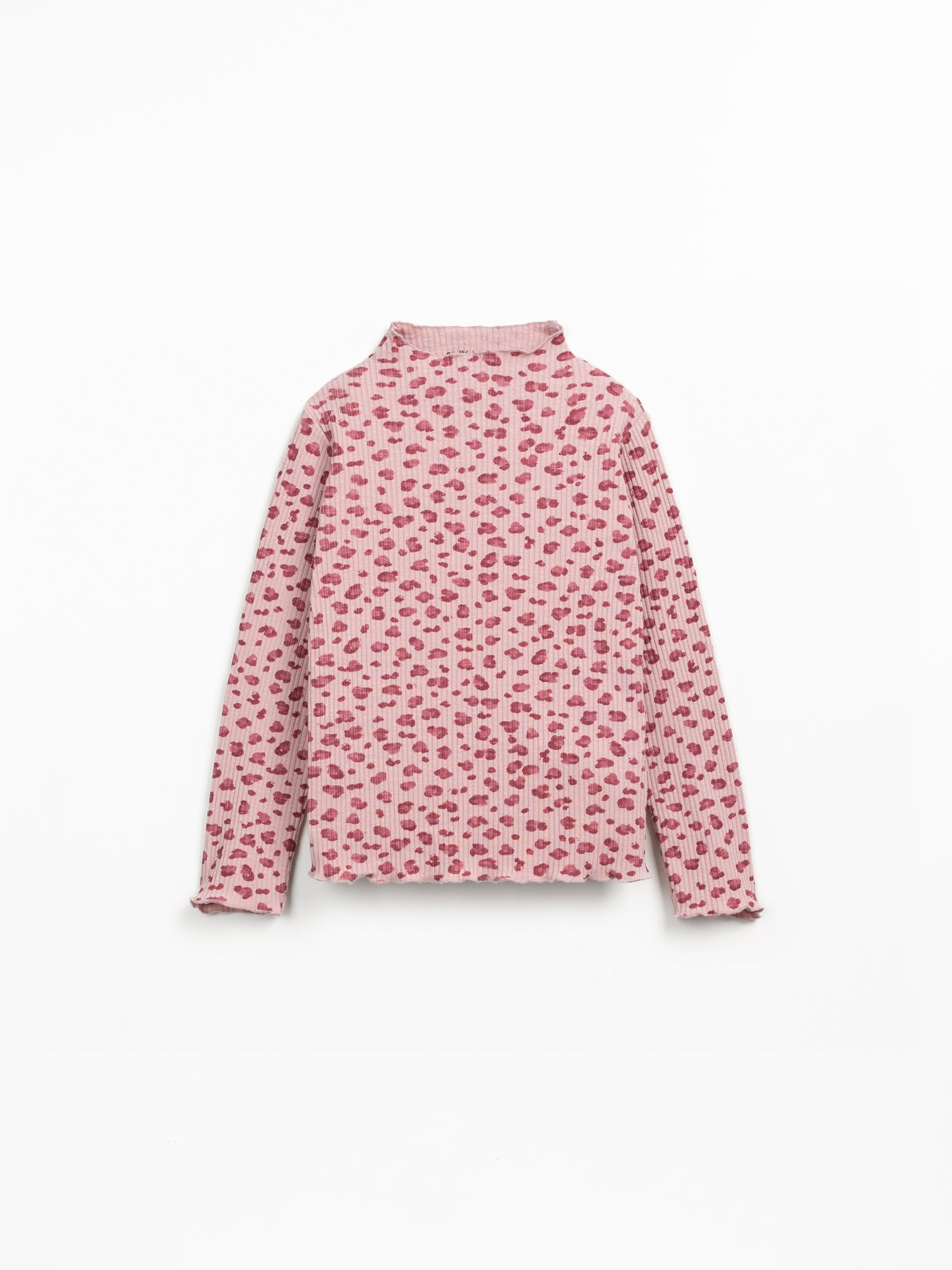 Pull en maille avec coton biologique et imprim?