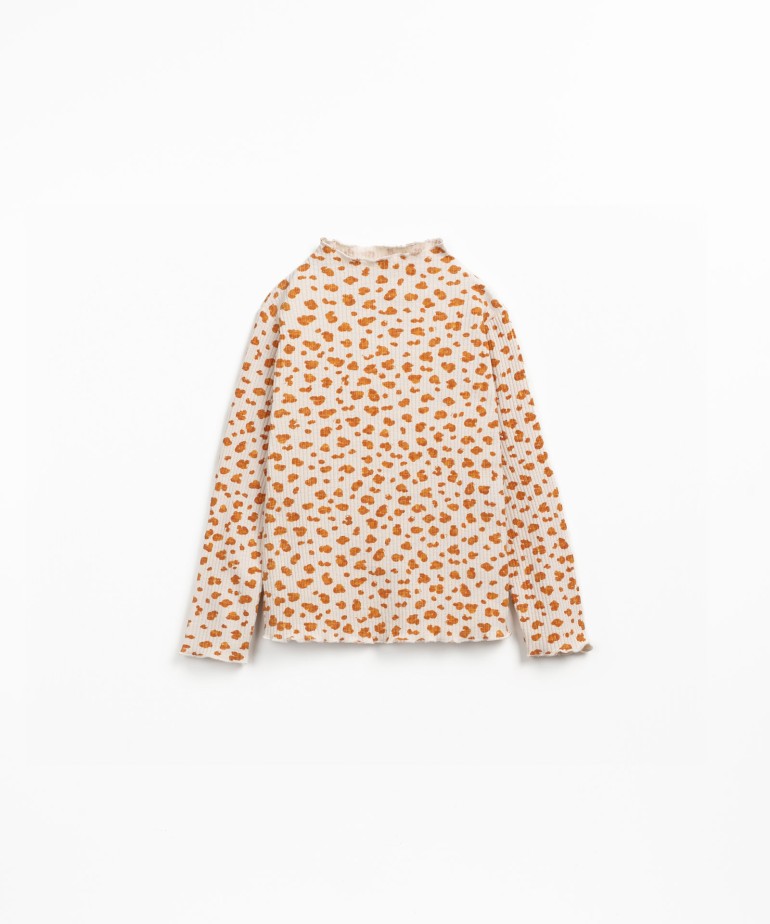 Camiseta de algodn orgnico con estampado