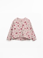 T-shirt in recycled fiber blend