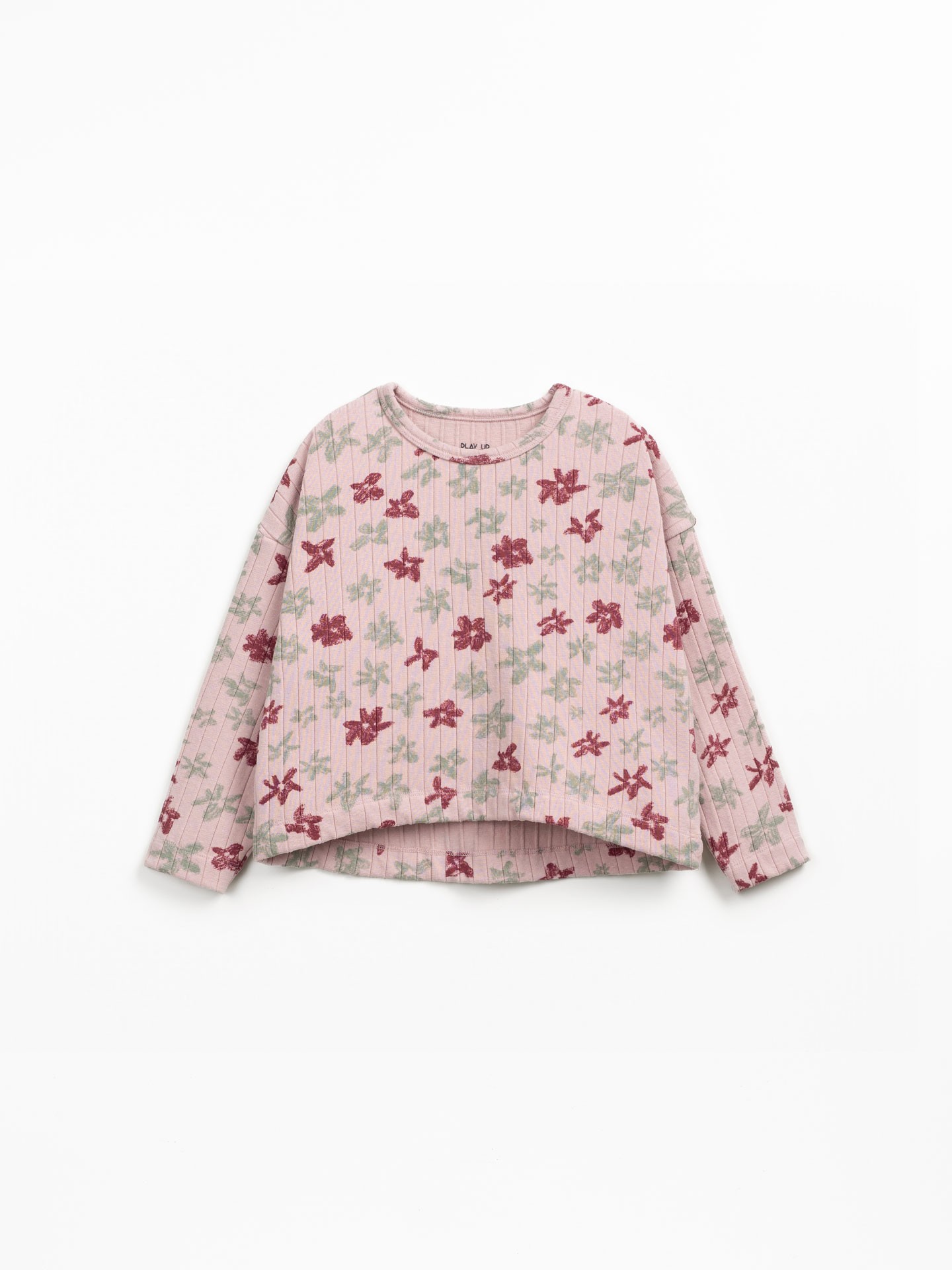 T-shirt in recycled fiber blend