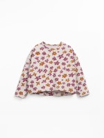 T-shirt in recycled fiber blend