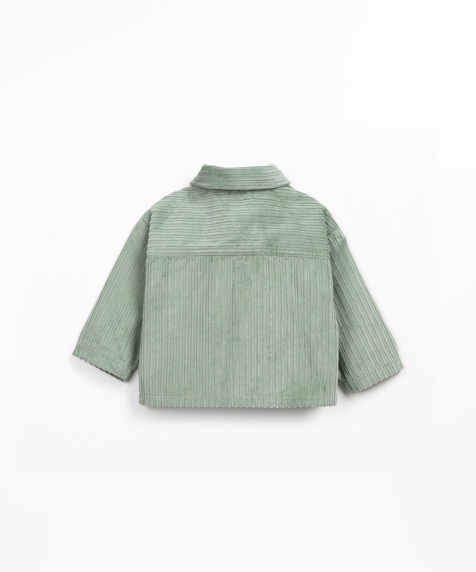 Cotton corduroy shirt with chest pocket