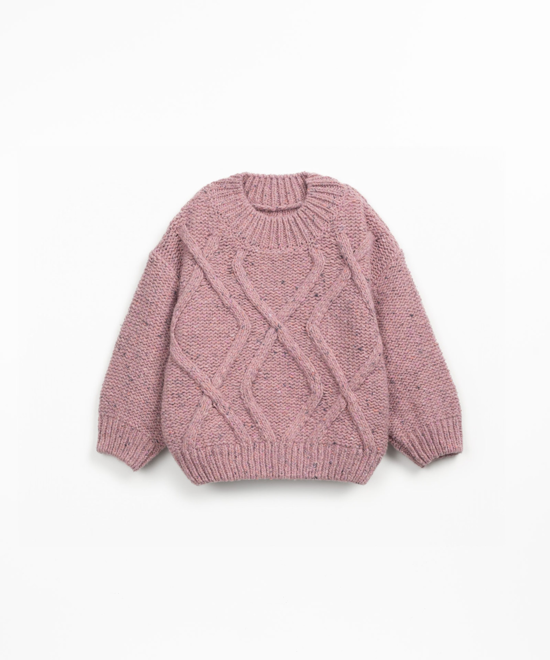 Knitted jersey sweater