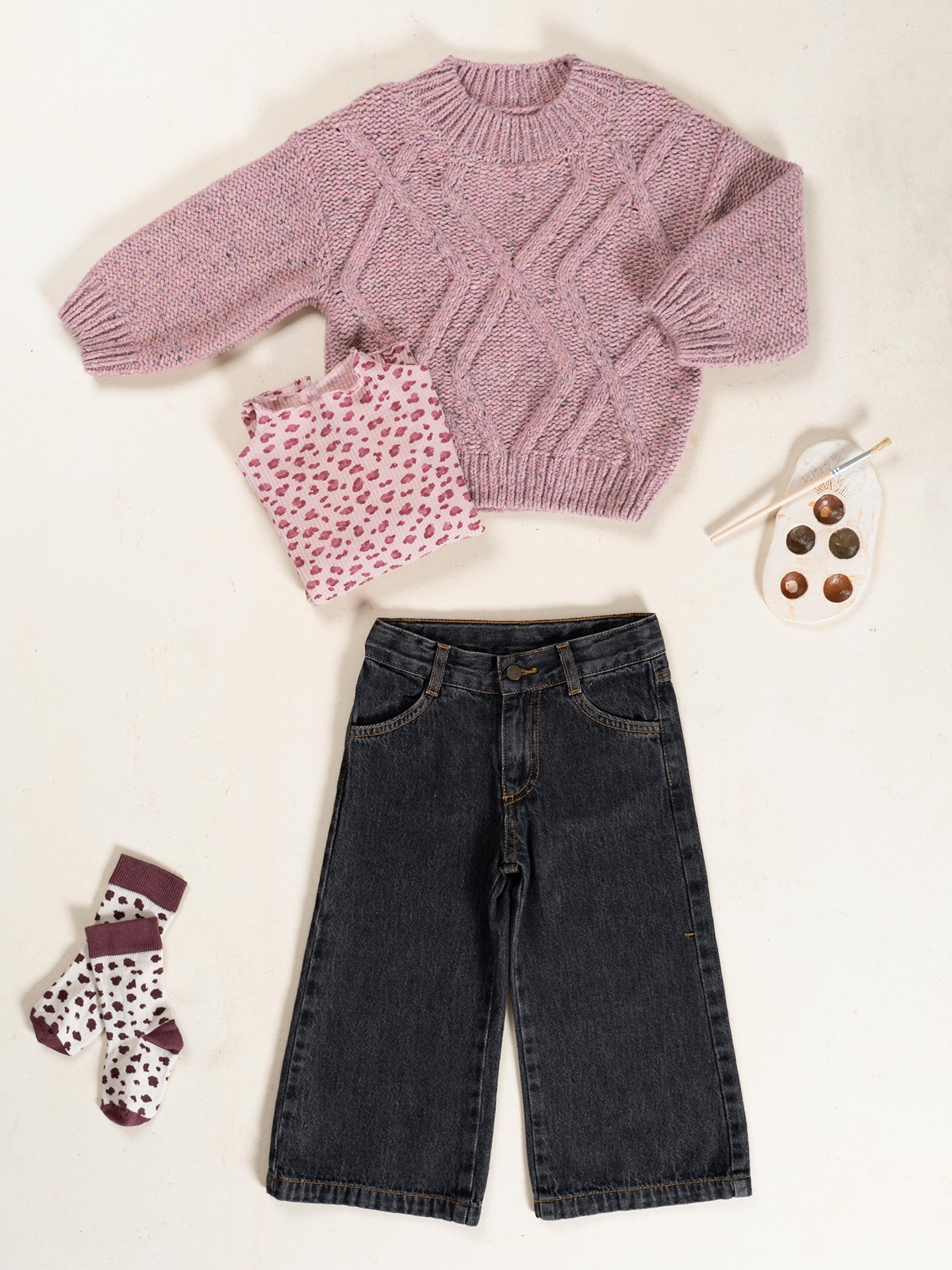 Maglione in jersey lavorato a maglia con lana, lana riciclata e viscosa