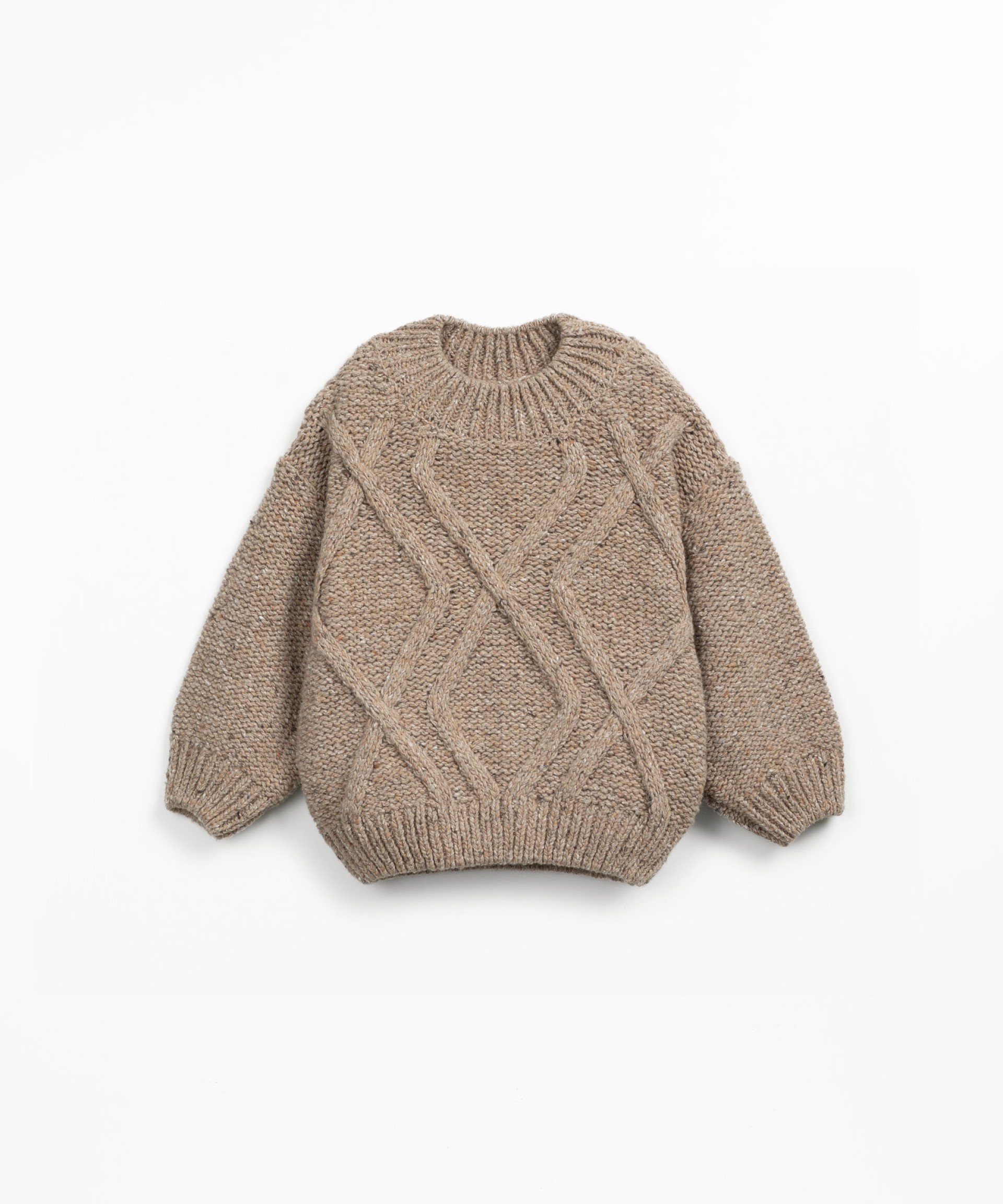 Knitted jersey sweater