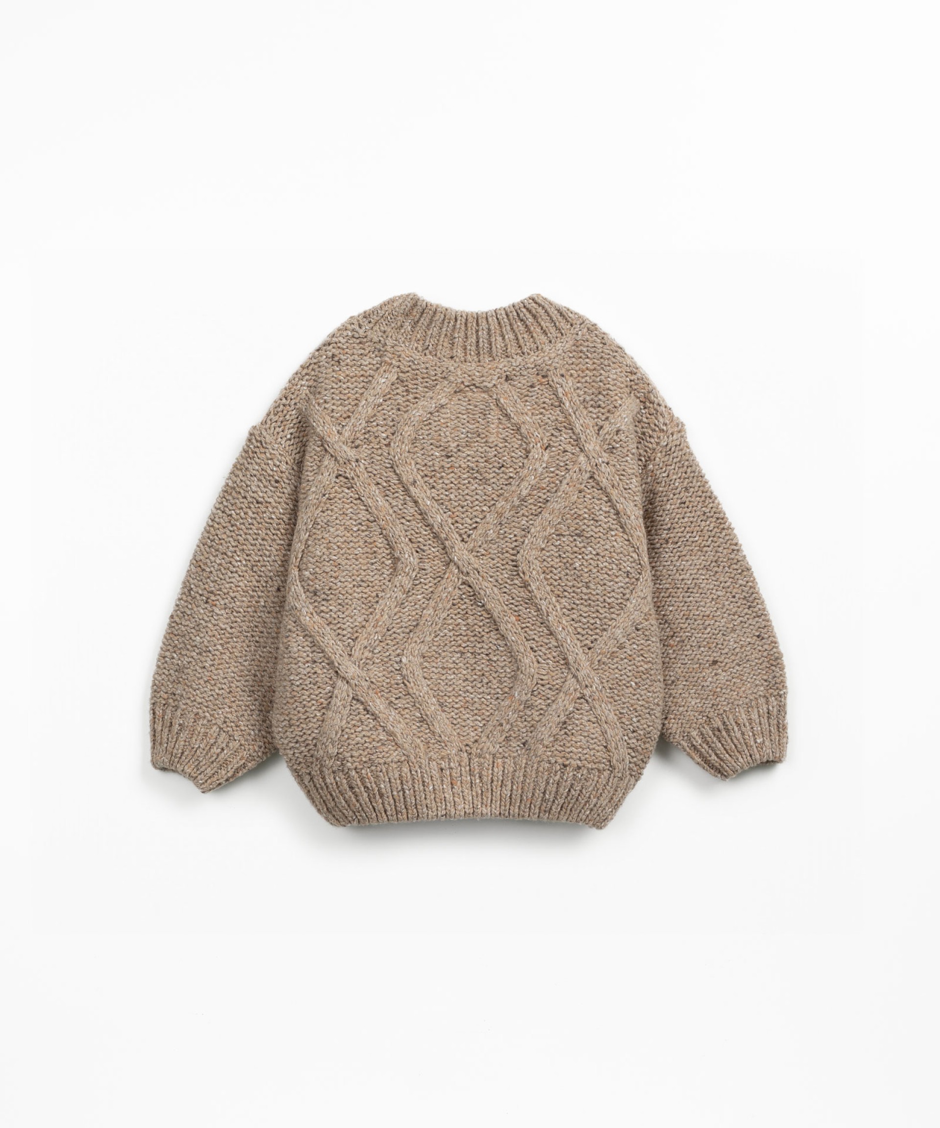 Knitted jersey sweater