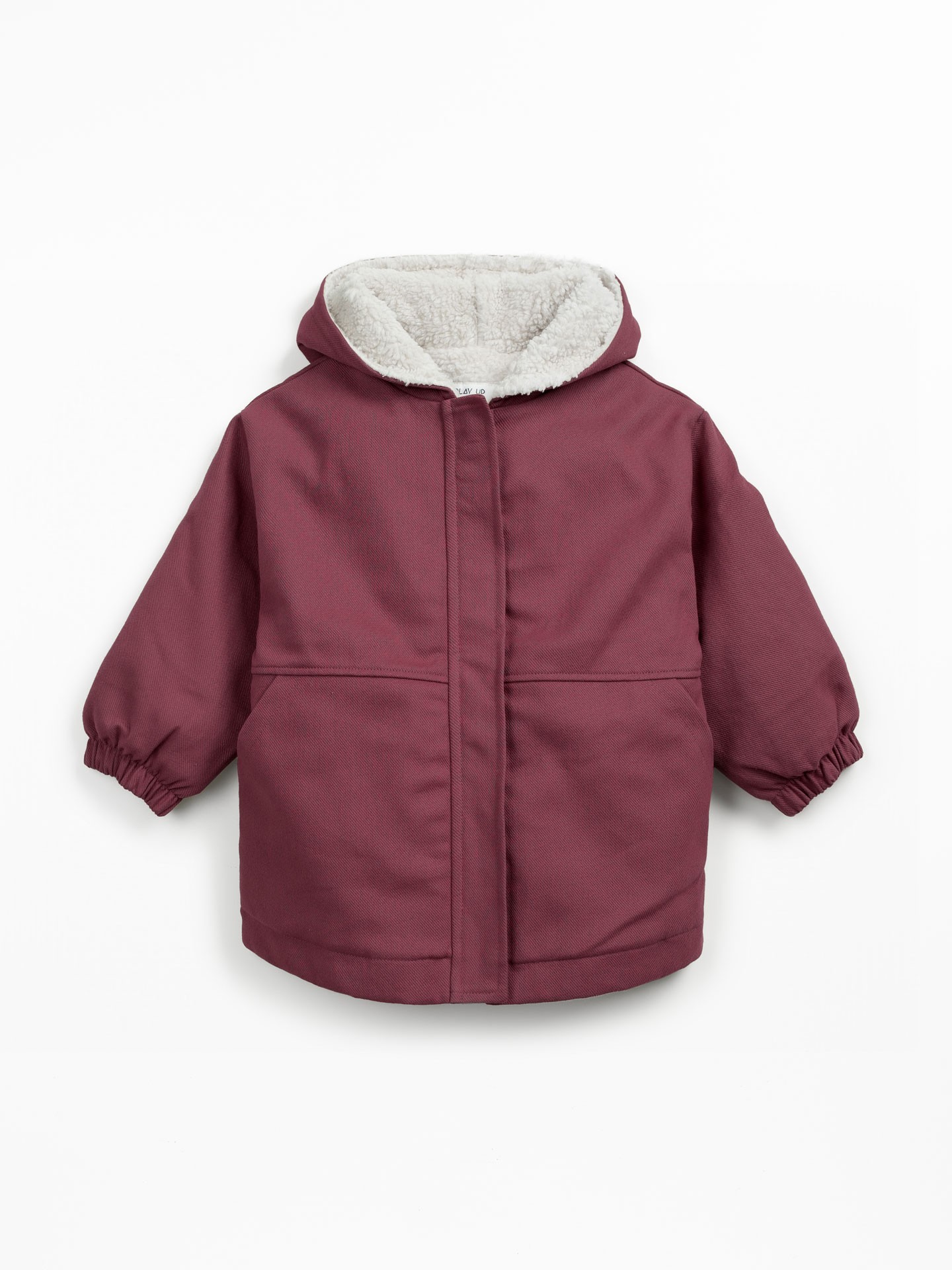 Parka de sarga de algodón orgánico y algodón