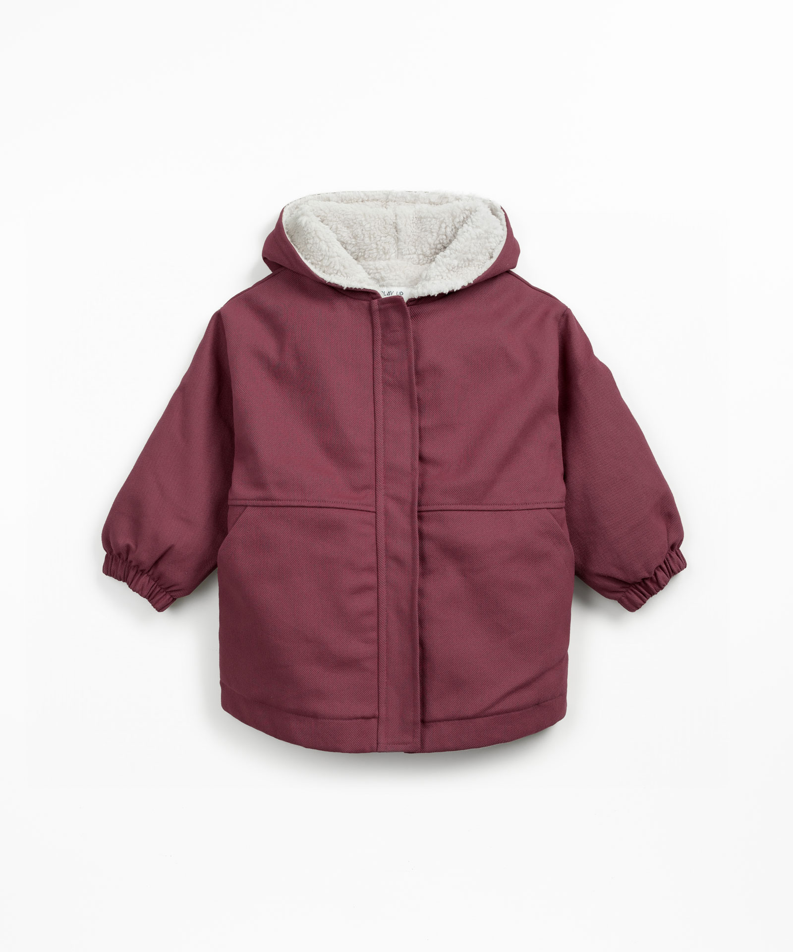 Twill parka in organic cotton and cotton