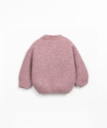 Chaqueta de punto con botones de coco