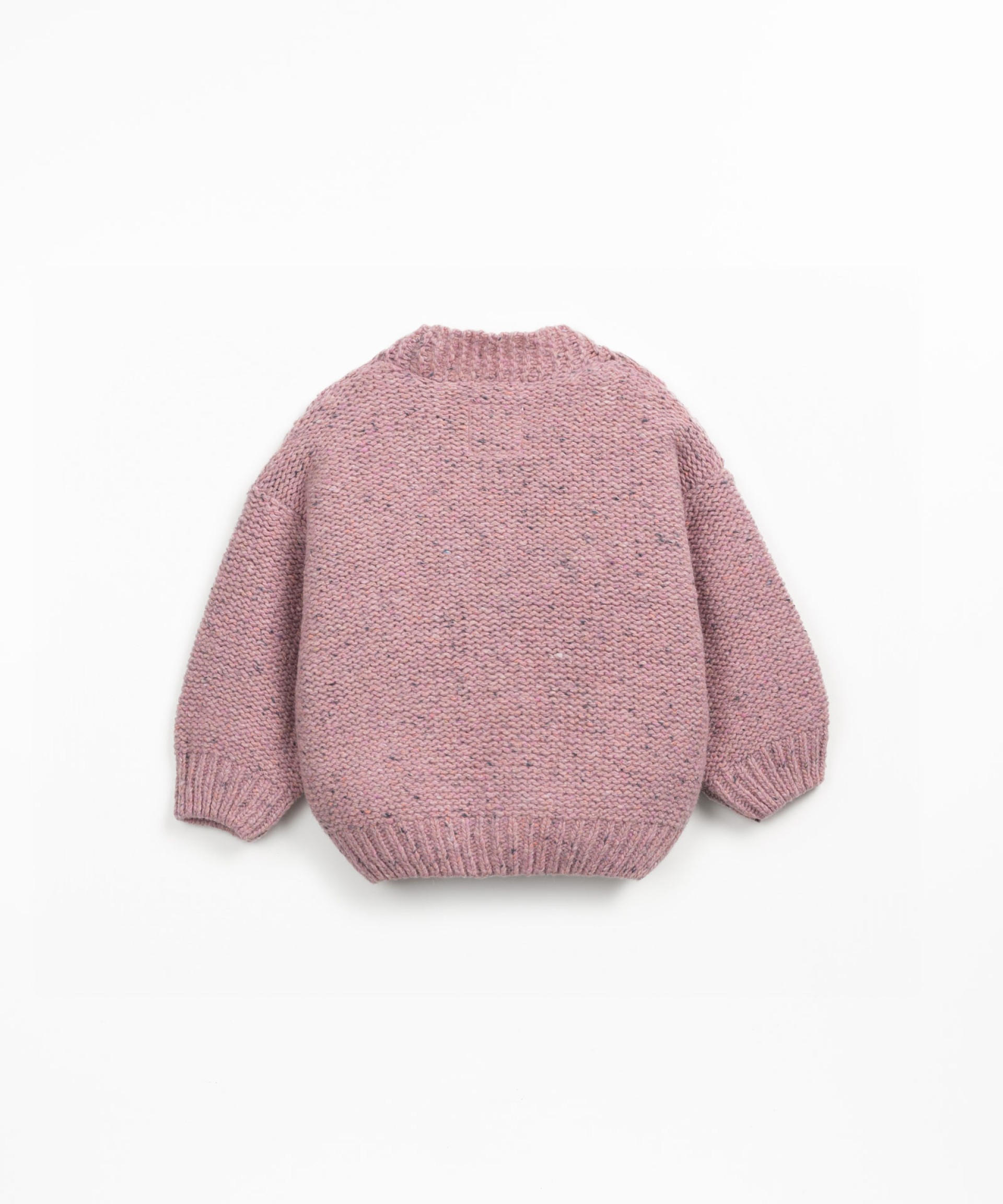 Chaqueta de punto con botones de coco