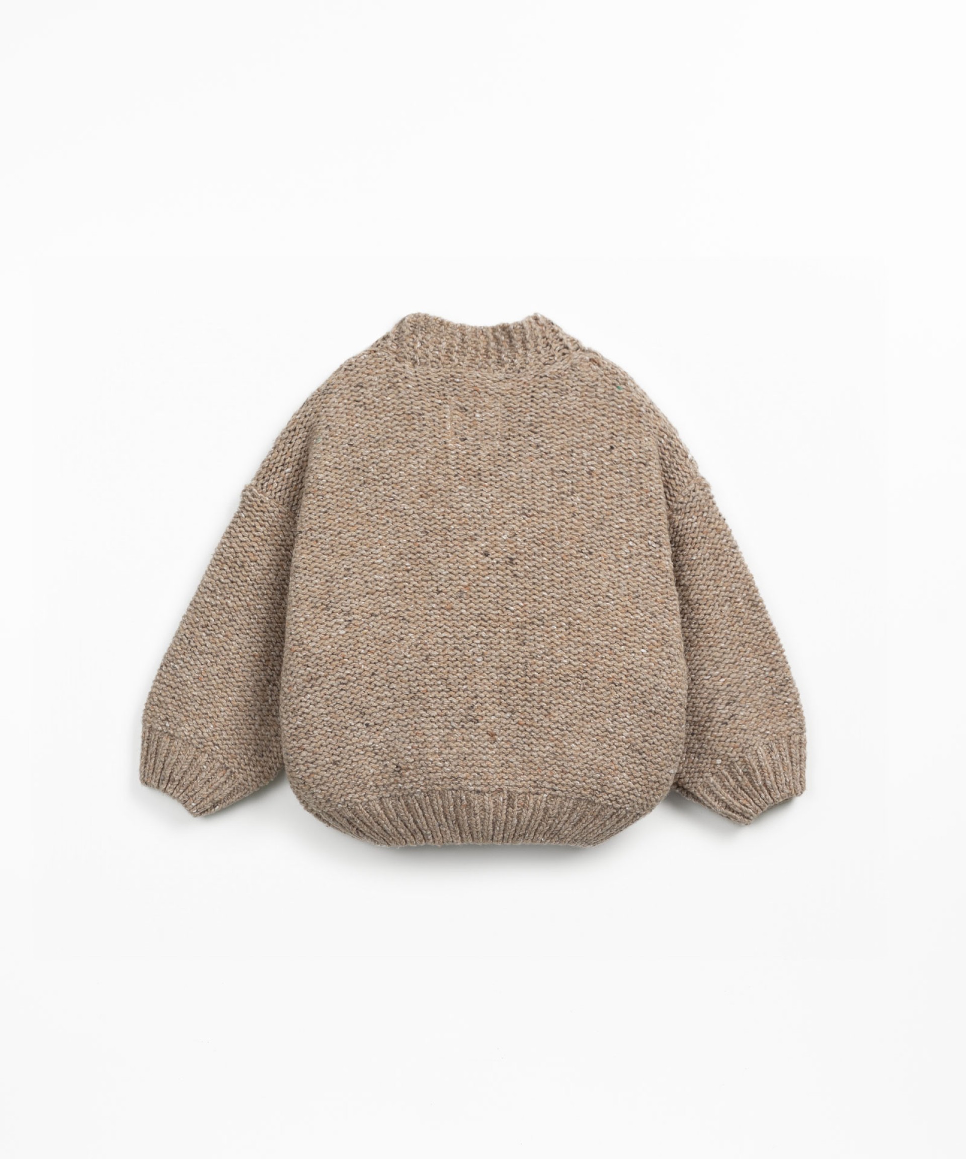 Chaqueta de punto con botones de coco