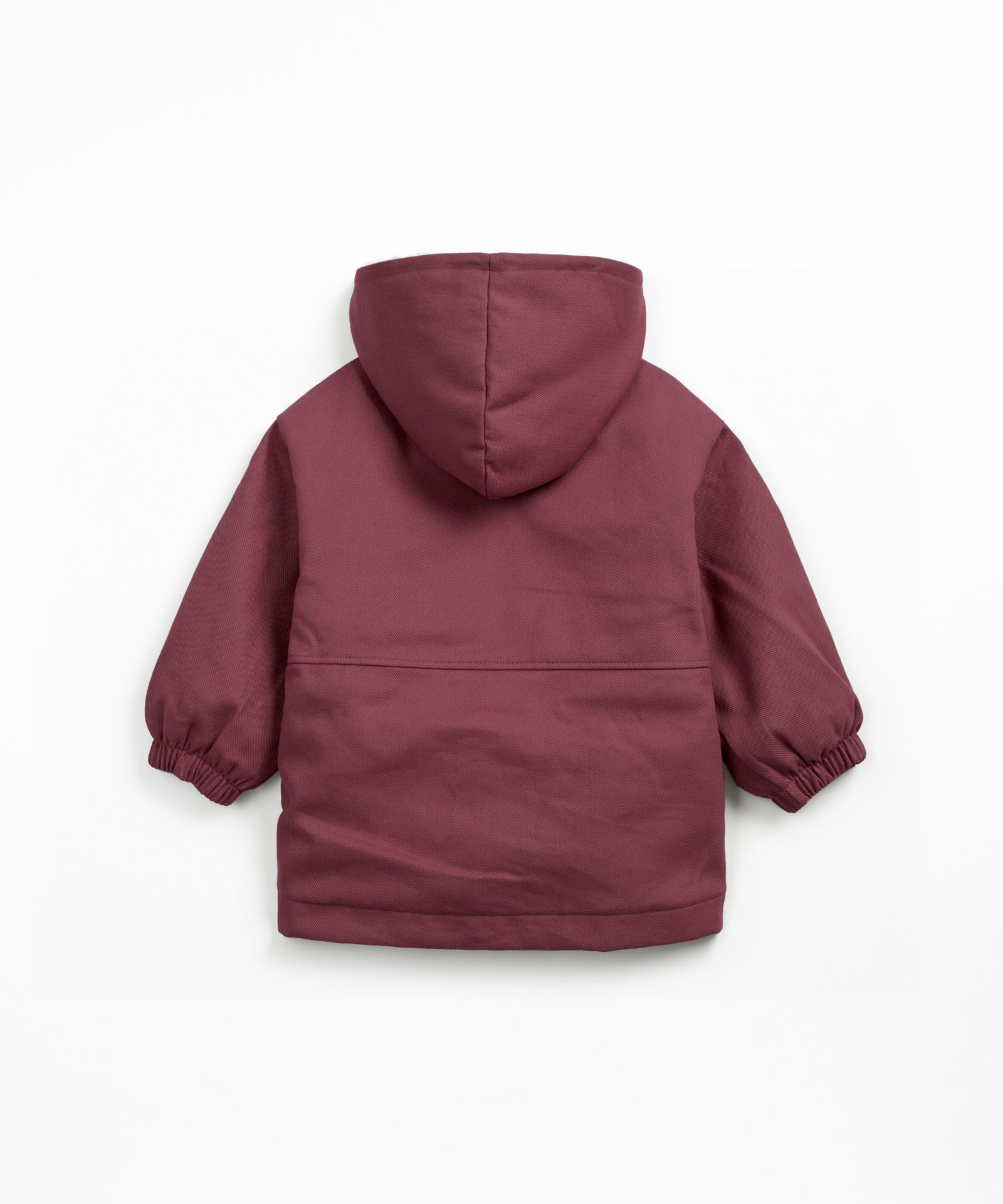 Twill parka in organic cotton and cotton
