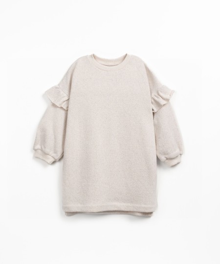 Oversized jersey dress