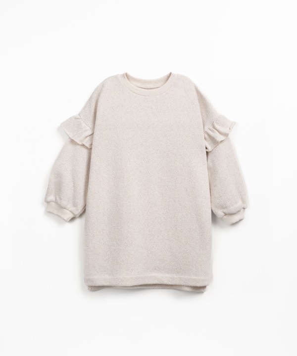 Oversized jersey dress