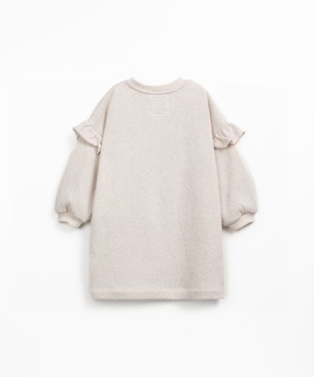 Oversized jersey dress