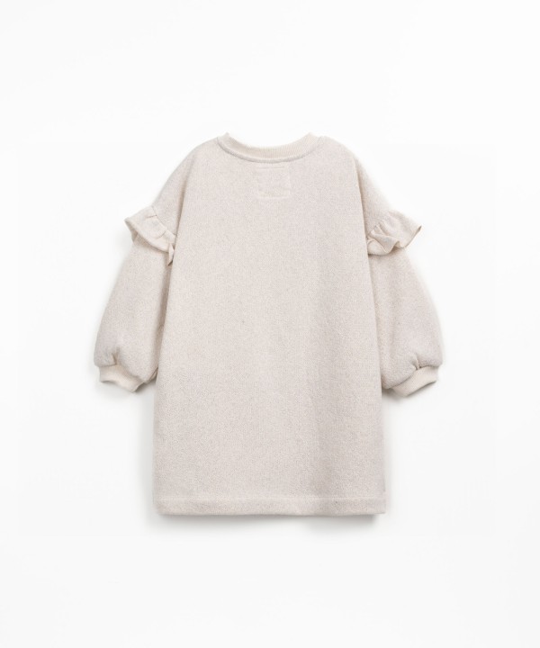 Oversized jersey dress