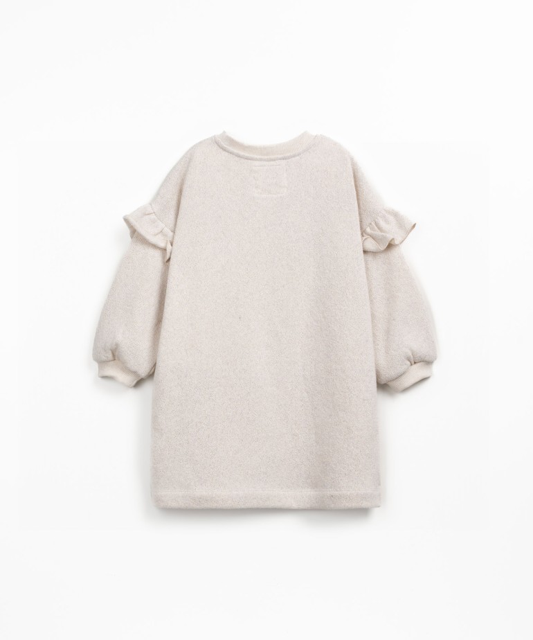 Oversized jersey dress