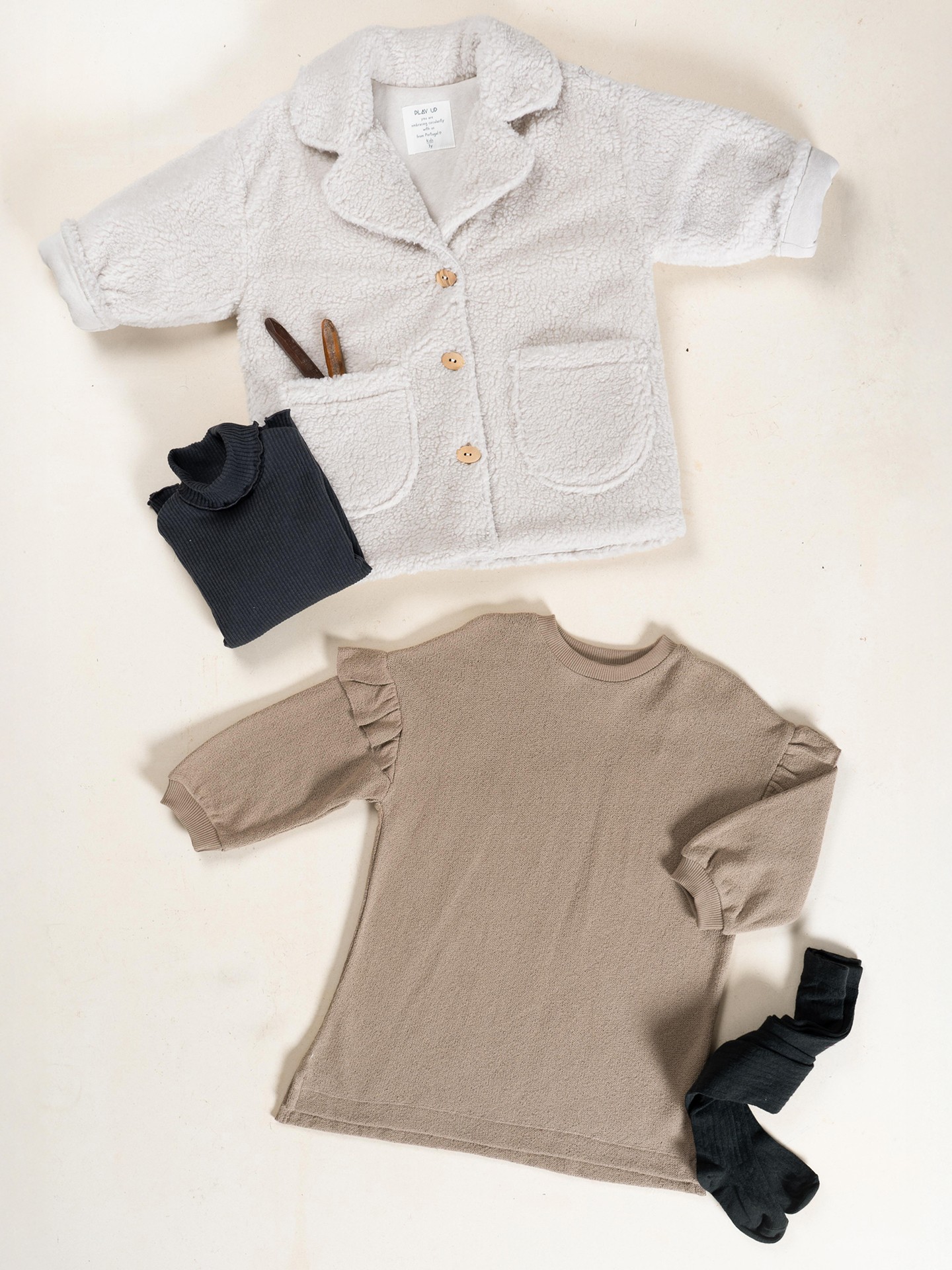 Oversized jersey dress