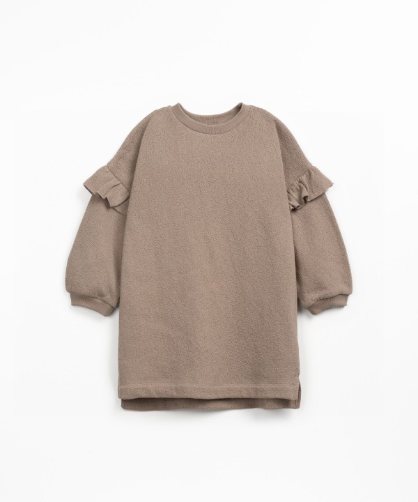 Oversized jersey dress