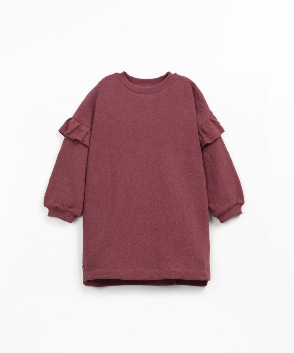 Oversized jersey dress