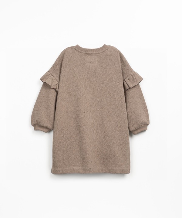 Oversized jersey dress