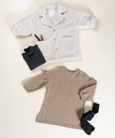 Robe oversize en maille