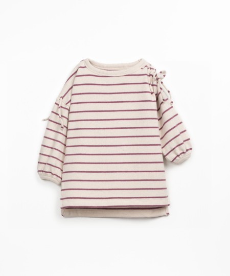 Vestito con interno garzato