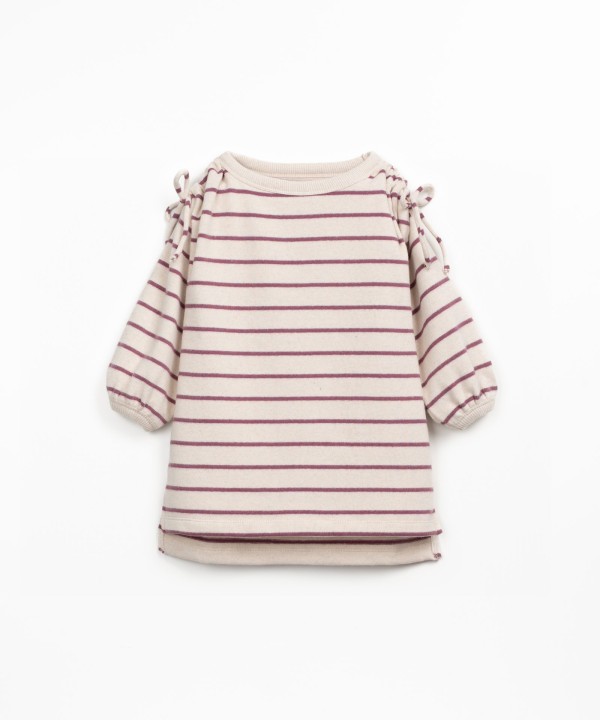 Vestito con interno garzato