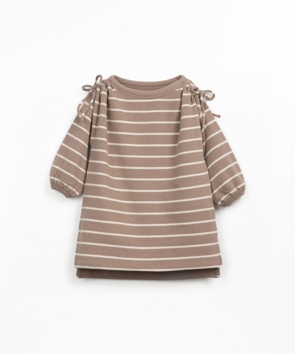 Vestito con interno garzato