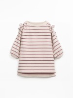 Dress with brushed interior