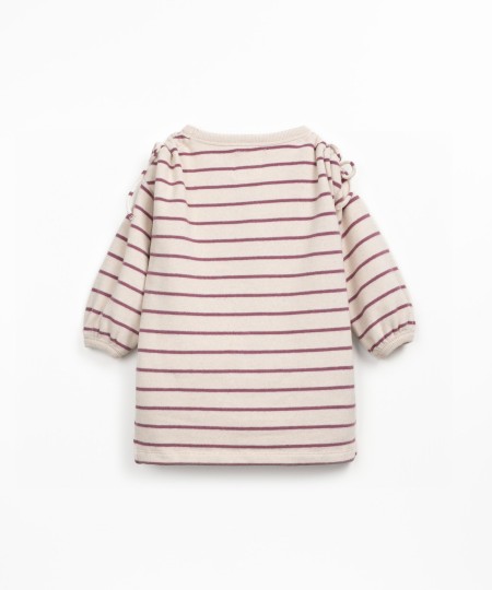 Vestito con interno garzato