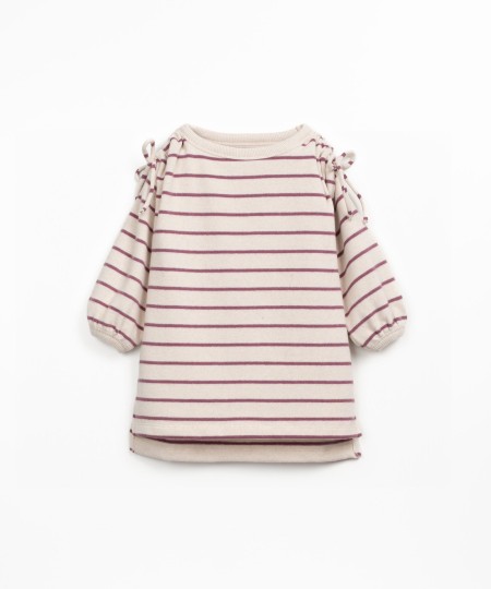 Vestito con interno garzato