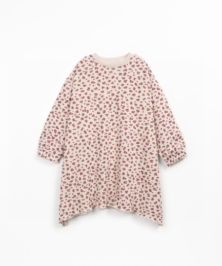 Abito in jersey con filato Re(play)