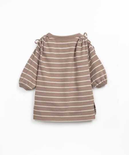 Vestito con interno garzato