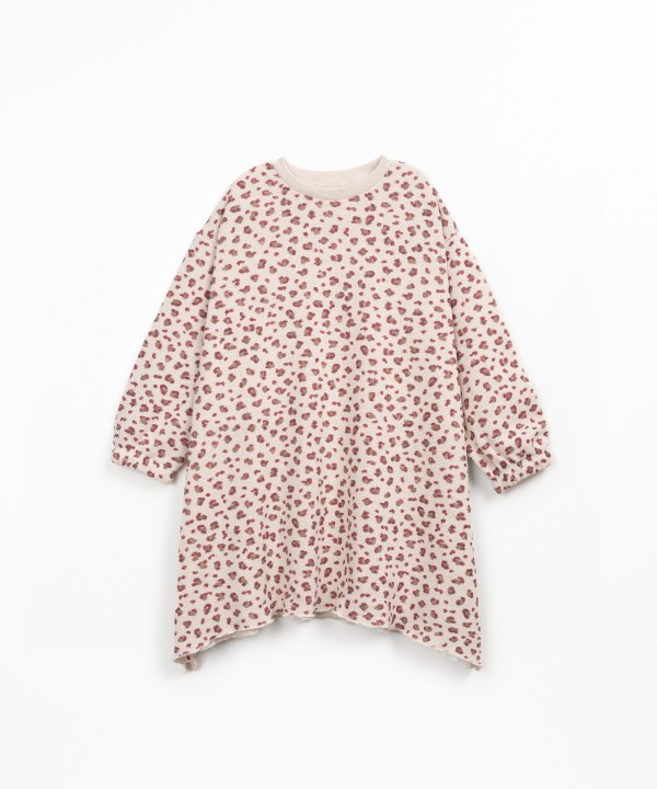 Abito in jersey con filato Re(play)