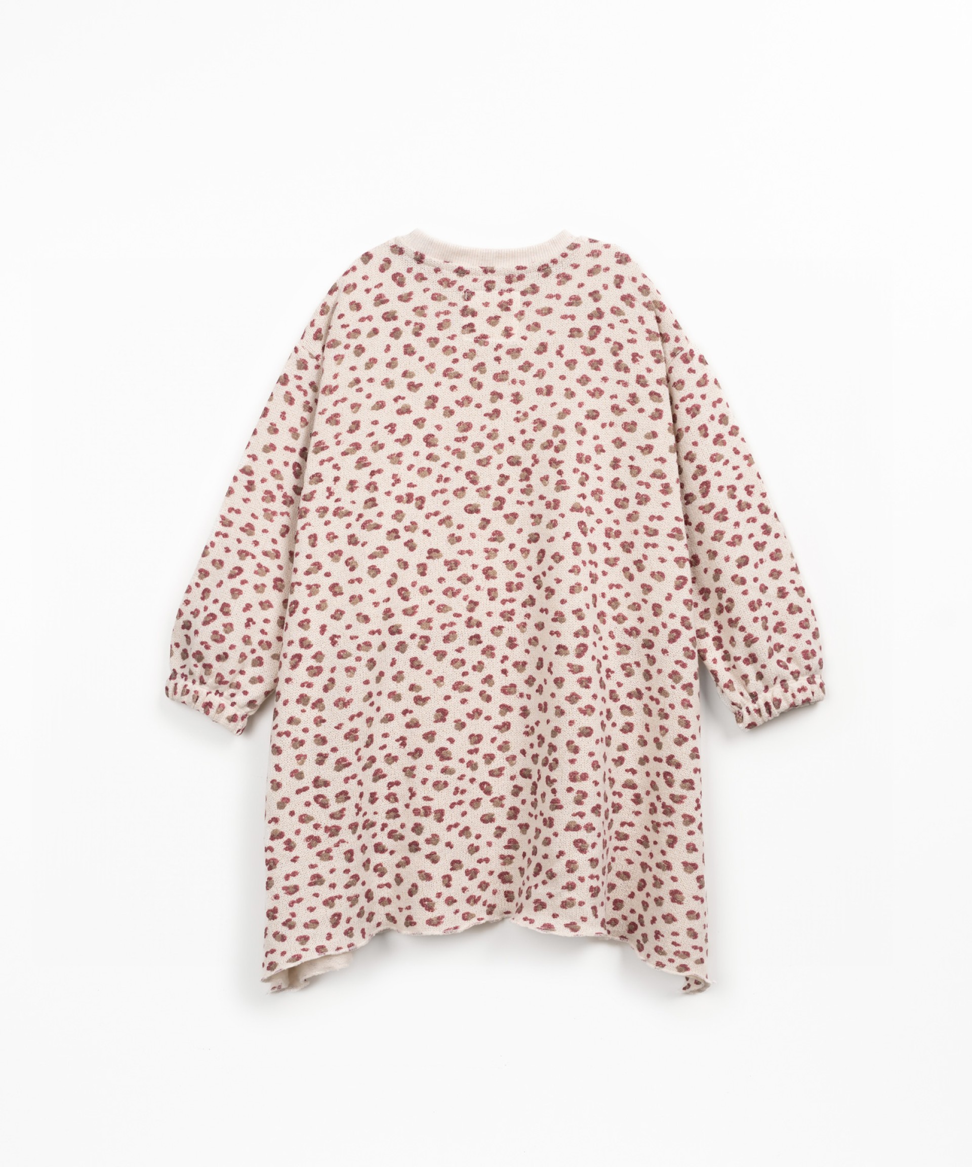 Dress with animal print