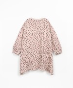 Dress with animal print