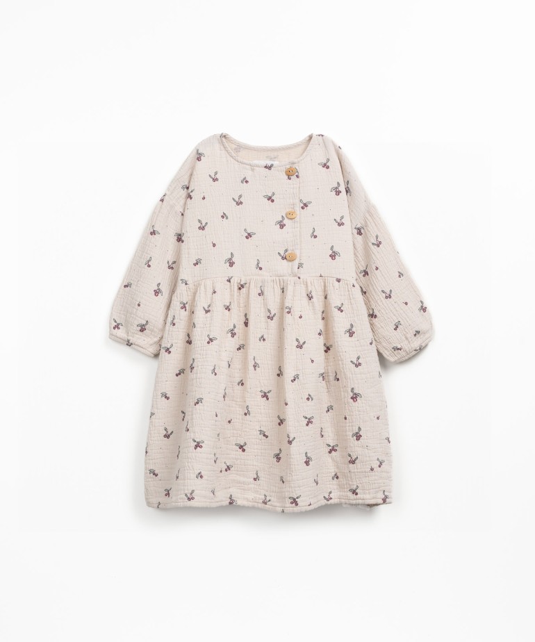 Cotton fabric dress