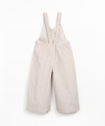 Corduroy dungarees with pockets