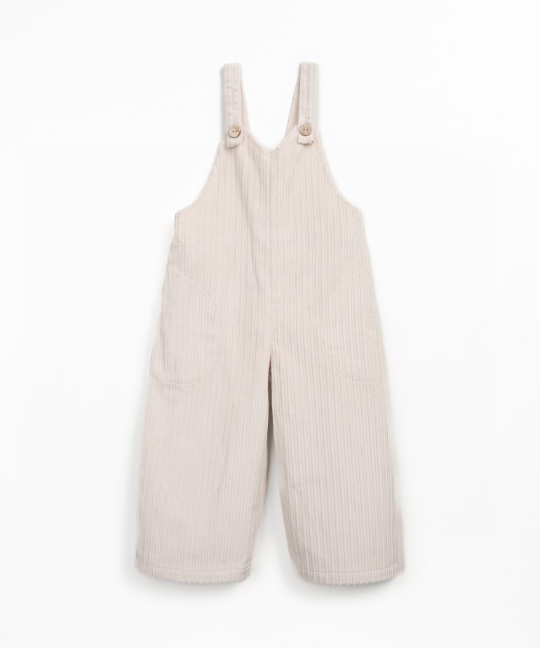 Dungarees with adjustable straps