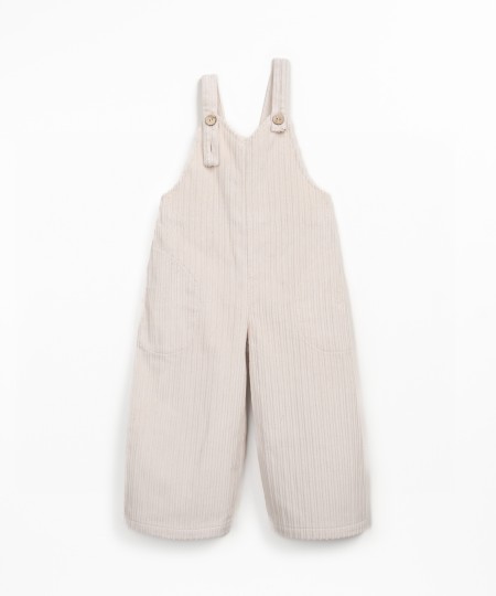 Dungarees with adjustable straps