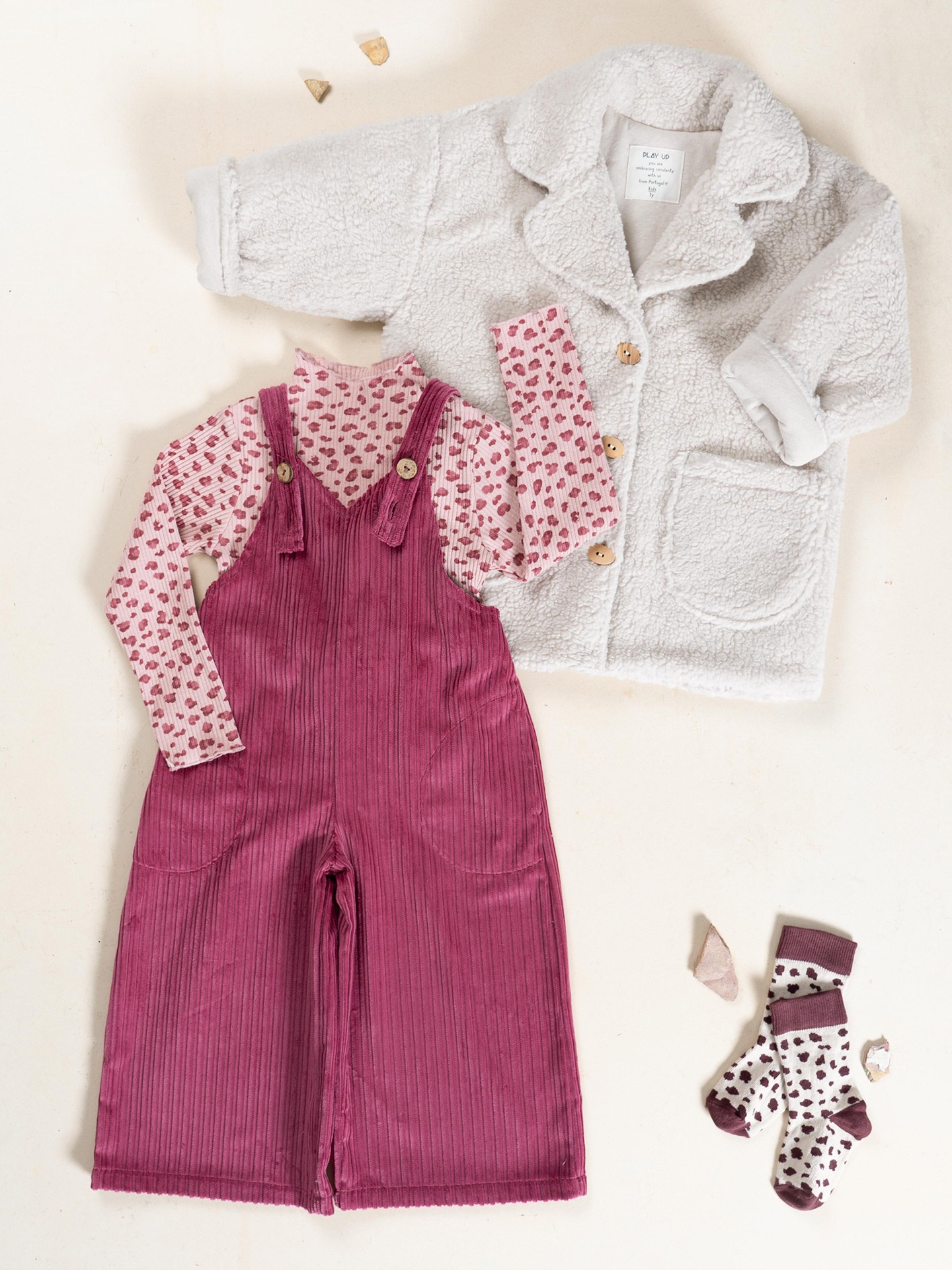 Salopette avec bretelles réglables