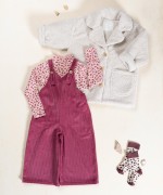 Corduroy jumpsuit with pockets