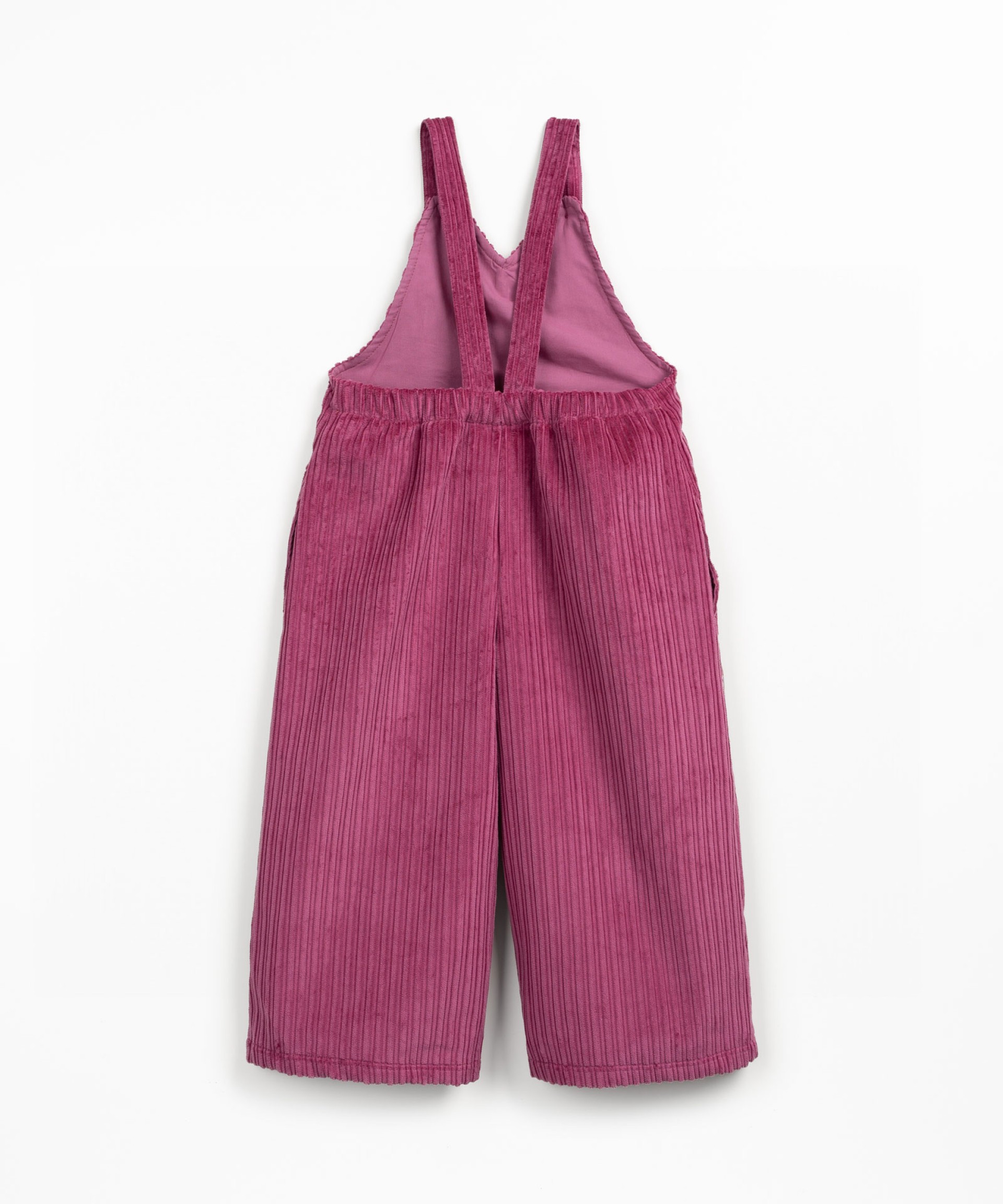 Corduroy jumpsuit with pockets