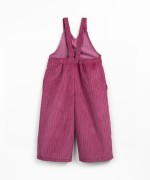 Corduroy jumpsuit with pockets