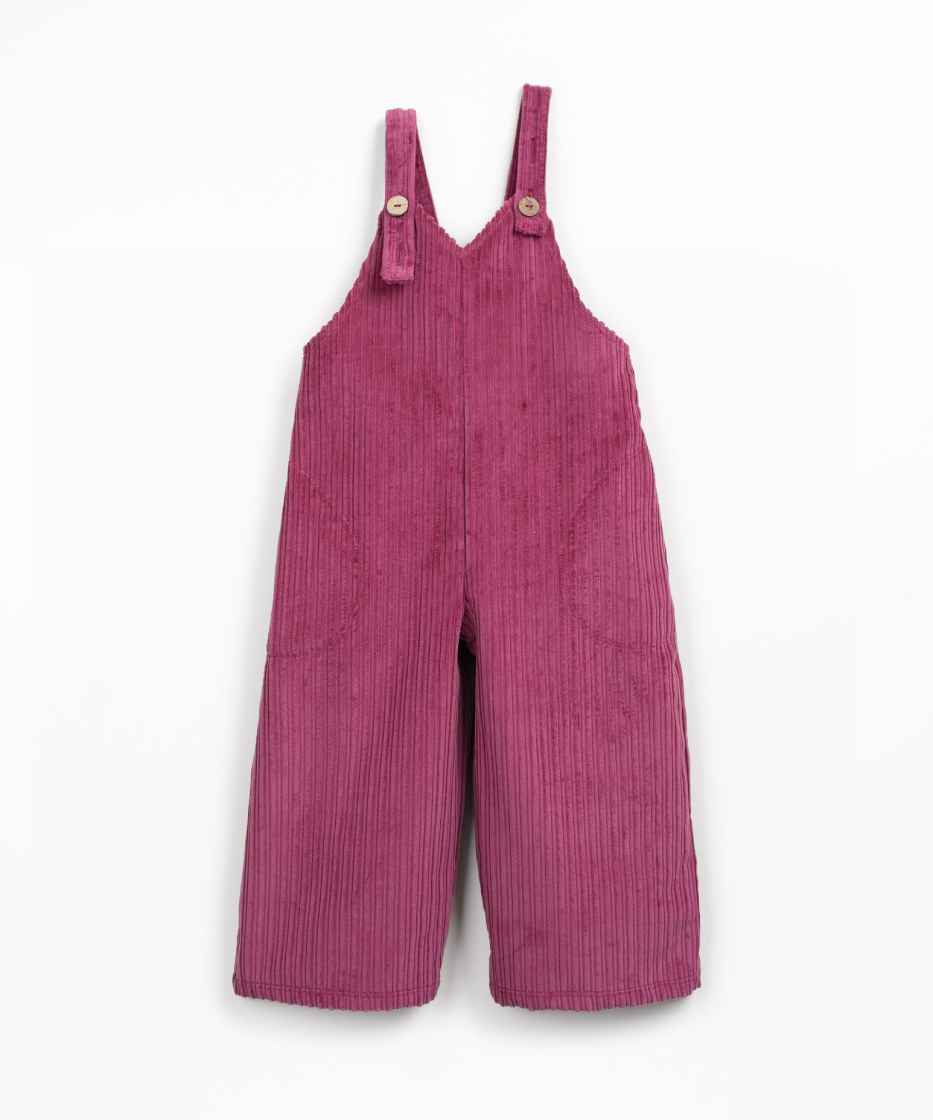 Corduroy jumpsuit with pockets