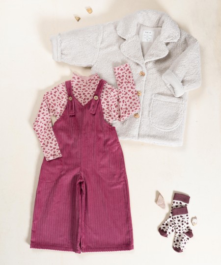 Salopette avec bretelles réglables