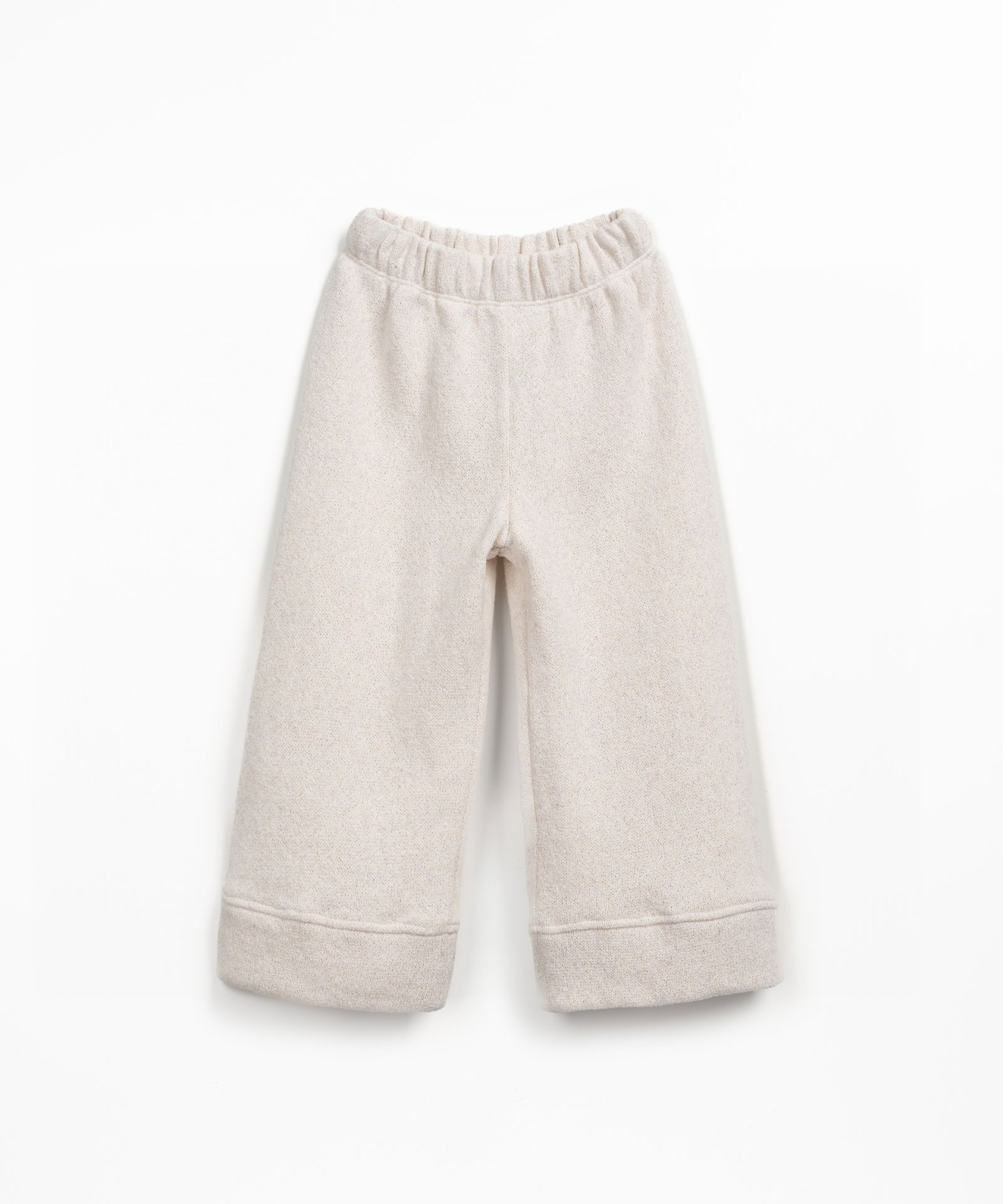 Pantalones de punto con cintura elstica